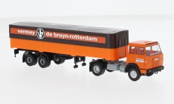 Brekina 82259 - H0 - Henschel F 161 Sattelzug  Vermey de Bruyn - braun